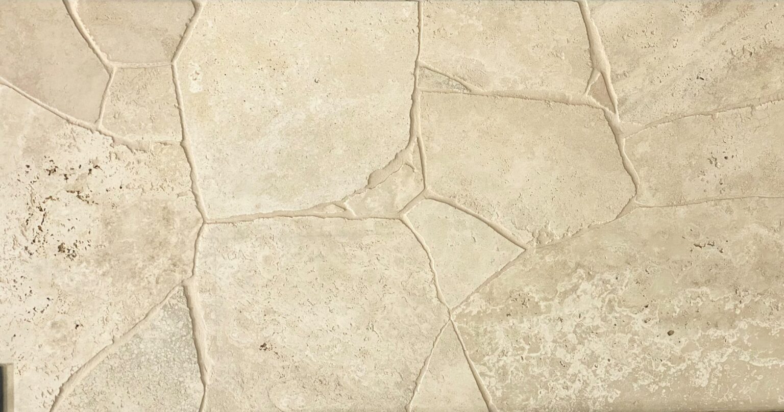 Beautiful view of Liche Wheat Sailing Pave Textured Marble