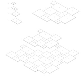 French Pattern Tile Diagram